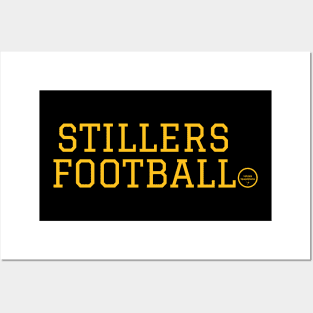Stillers Football - Gold Posters and Art